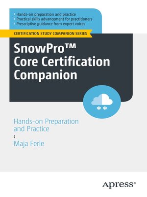 cover image of SnowPro Core Certification Companion